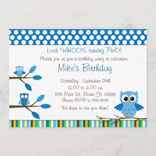 Invitation de la partie Anniversaire de enfant Bro