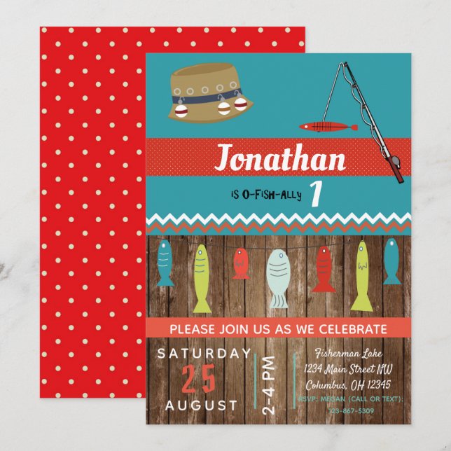 Invitation de la partie Anniversaire de enfant de  (Devant / Derrière)