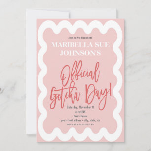 Invitation de la Partie d'adoption