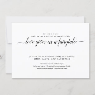 Invitation de la Partie d'adoption