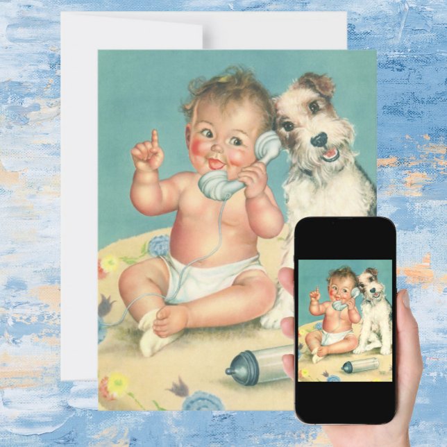 Invitation de la partie de Baby shower de marionne (Créateur téléchargé)