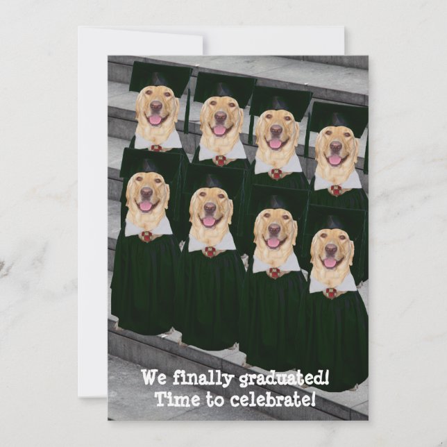 Invitation de la partie de finition personnalisabl (Devant)