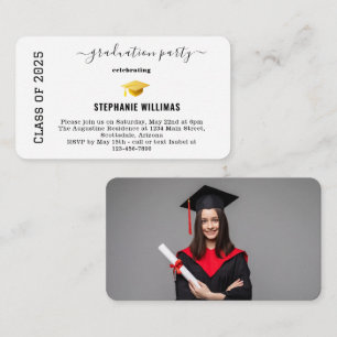 Invitation de la Partie de graduation Insérer