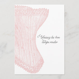 Invitation de la partie de la Bachelorette de la N