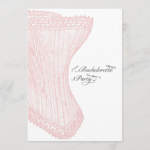 Invitation de la partie de la Bachelorette de la N