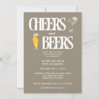 Invitation de la partie de l'engagement à la bière