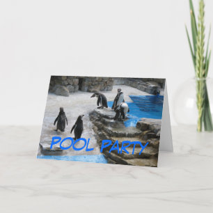 Invitation de la partie de pool