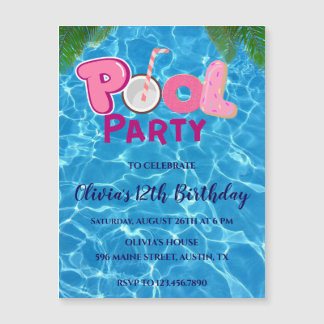 Invitation de la partie de pool