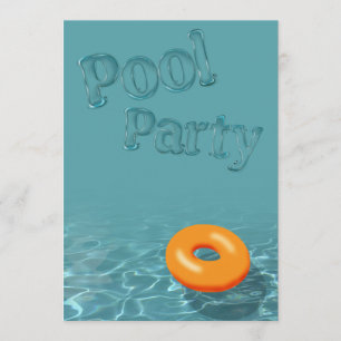 Invitation de la partie de pool