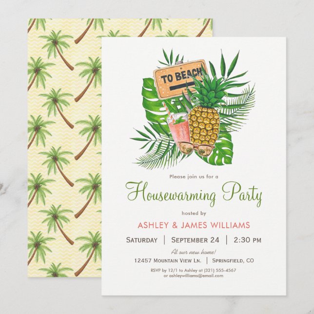 Invitation de la partie de réchauffement de la pla (Devant / Derrière)