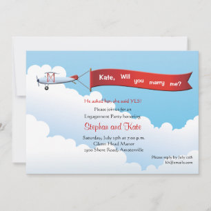 Invitation de la partie d'engagement de bannière d