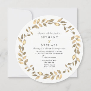 Invitation de la partie d'engagement de la feuille
