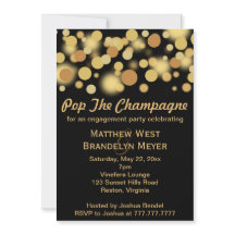 Invitation de la partie d'engagement des Bulles de