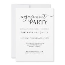 Invitation de la partie d'engagement des Mariages 