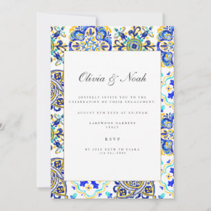 Invitation de la partie d'engagement sur le carrel