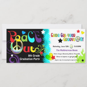 Invitation de la partie Super Hip Retro 'N