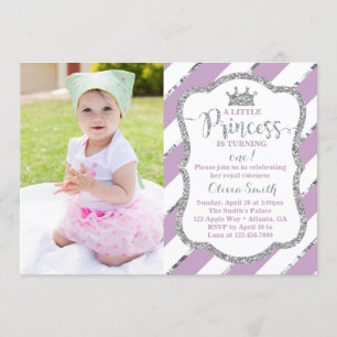 Invitation de la petite princesse Anniversaire