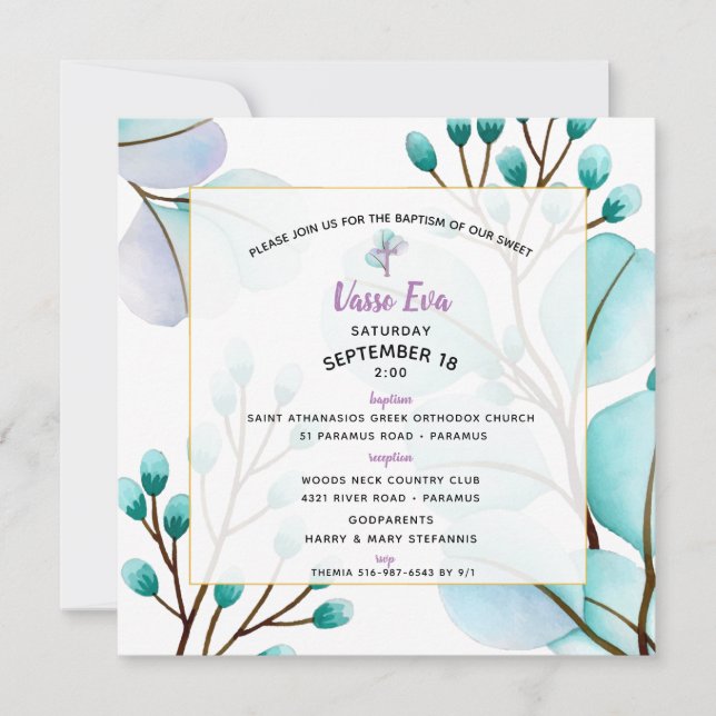 Invitation de la place Vasso (Devant)