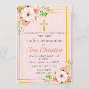 Invitation de la première communion