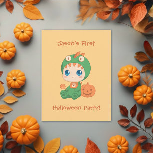 Invitation de la première fête du Dragon Bébé Hall