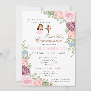 Invitation de la première sainte communion