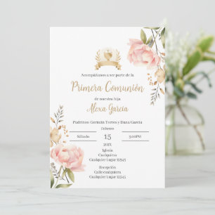 Invitation de la première sainte communion
