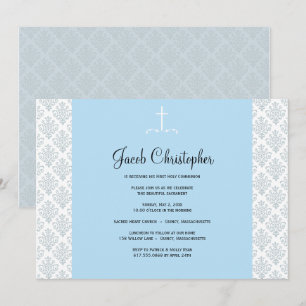 Invitation de la première sainte communion