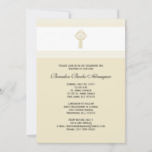Invitation de la première sainte communion