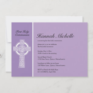 Invitation de la première sainte communion