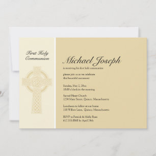 Invitation de la première sainte communion