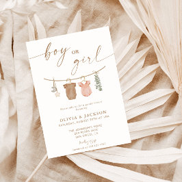 Invitation de la révélation de genre Boho | Révéla
