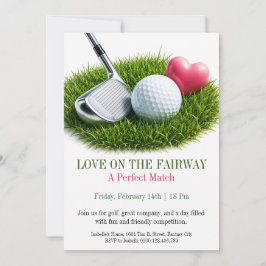 Invitation de la Saint-Valentin Love on the Fairwa
