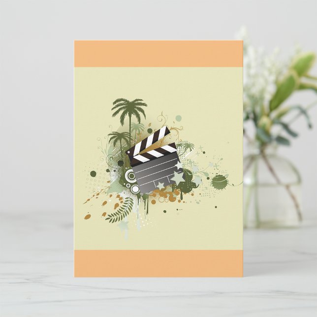 Invitation de la scène de cinéma de vacances (Créateur téléchargé)