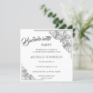 Invitation de la soirée Bachelorette frontière arg