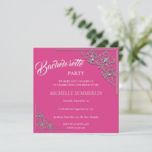 Invitation de la soirée Bachelorette frontière arg