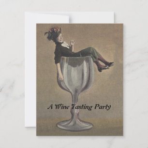 Invitation de la Vintage dame du Vin