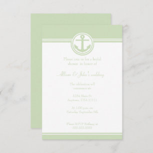 Invitation de l'Ancre Nautique Mint Green