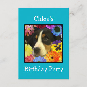 Invitation de l'anniversaire de Chloe