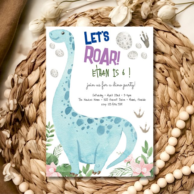 Invitation de l'anniversaire de enfant de la fête  (Créateur téléchargé)