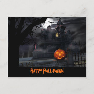 Invitation de l'Citrouille Haunween House Bats