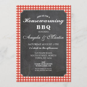 Invitation de l'émission Red Check Chalk du BBQ Ho