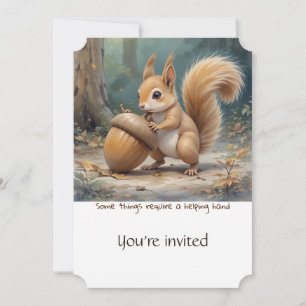 Invitation de l'événement de collecte de fonds sur