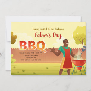 Invitation de l'heure barbecue