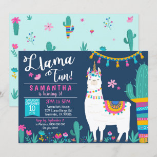 Invitation de Llamacorn - Invitation de Llamacorn 