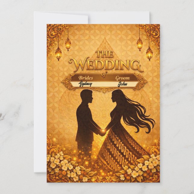 Invitation de mariage (Devant)