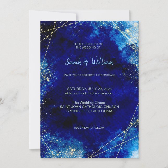 Invitation de mariage  (Devant)
