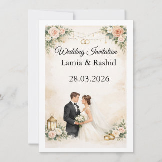 Invitation de mariage