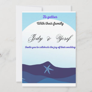 Invitation de mariage 