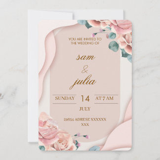 Invitation de mariage