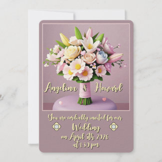 " INVITATION DE MARIAGE "